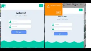 Login form  Guna UI Framework C#