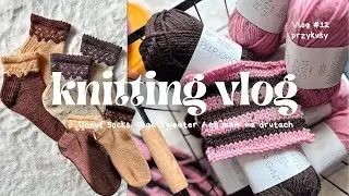 Donut Socks, Olga Sweater - co mam na drutach - przykusy #knittingvlog #12