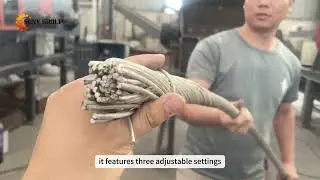 ACSR Wire Scrap Recycling Machine | Separation of Aluminum & Steel