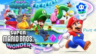 Super Mario Bros. Wonder: Fluff Puff Peaks (Part 4)
