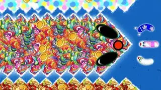 WromsZone Io Slither io snake best traps gameing Giants snake kill tiger snake gameplay Wormate io