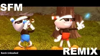 SFM| When Cuphead Defeats the Devil |Cuphead Animation