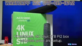 Pie 2 Linux Box Setup And Service #iptv #linuxbox #tvservice 