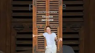 Aiutiamo le vecchi persiane ( e soprattutto non buttiamole via)