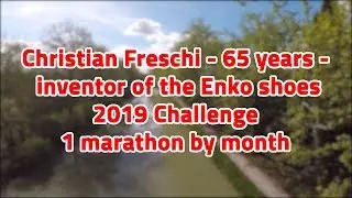 His 2019 challenge : 1 marathon by month - Albi marathon - April 2019