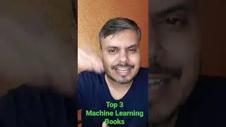 Top 3 books for Machine Learning