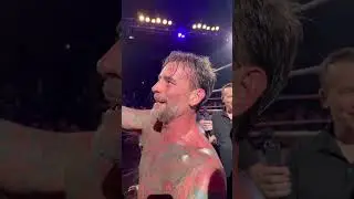 CM Punk has signed my back cover | WWE Super Show Melbourne 2025
