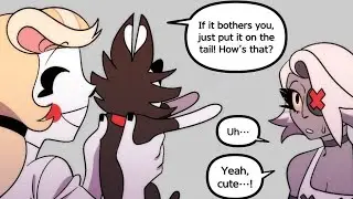 Gift for KeeKee | Hazbin Hotel Cute Fan Comic 