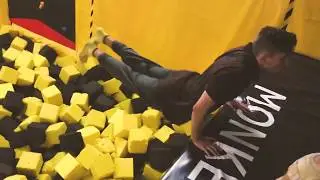 Открытие. Батутный парк Monkey Group | Жлобин