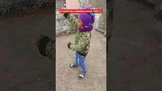 is bache ka confidence level 100%😎 #youtubeshorts #kite#patang #kiteflying #viral #shorts #samarth
