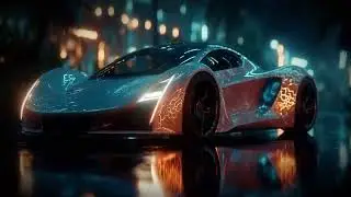 Hypercar design concept - Luxury AI Visual World - AI Generated