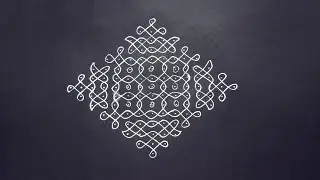 Karthika masam special 15*1 rangoli #music #muggulu #dialyrangoli #rangoli #sikkukolamtutorial 