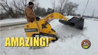 Better than my tractor? | Baumalight 630D Mini Skid VS Snow