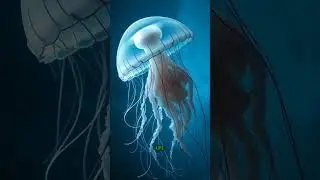 The Immortal Jellyfish: Nature's Timeless Wonder 🪼#factbuzz  #ImmortalJellyfish #NatureMiracle