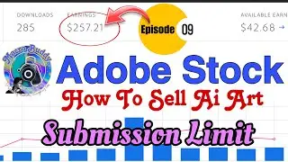 Adobe Stock AI Art Review Made Easy: FAQs on Pending Limit & Proven Solutions  #aiart #adobestock