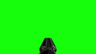 Doom 2 Super Shotgun Animations Green Screen (Integer Scaled)