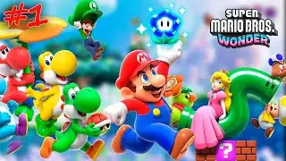 САНТЕХНИКА ВЫЗЫВАЛИ? ➤ SUPER MARIO BROS. WONDER ПРОХОЖДЕНИЕ #1