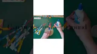 How to make a sunburst mirror! #shorts