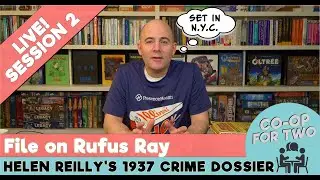 1937 Crime Dossier, File on Rufus Ray by Helen Reilly - Part 2