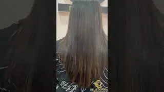 Brazilian protein treatment for frizzy and damage hair