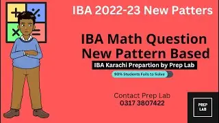 Average Tricky Question |IBA Karachi New Math Pattern| Prep Lab