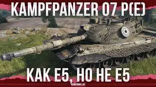It's like the T110E5, but not the T110E5 - Kampfpanzer 07 P(E)