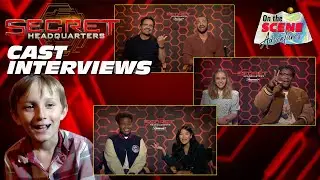 Chase Interviews the SECRET HEADQUARTERS Cast - On Set Nicknames +Stories and Secrets from the Set!