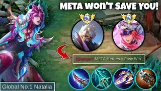 GLOBAL Natalia Vs META Granger & Freya ⚡ | Who Will Emerge Victorious? 🔥 | MLBB