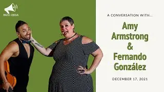 Paco Ojeda Presents: A Conversation with Amy Armstrong and Fernando Gonz&aacute;lez