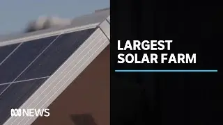 World's largest solar farm could help power Singapore from NT desert | ABC News