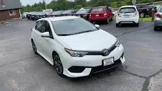 2017 Toyota Corolla iM 6-speed manual