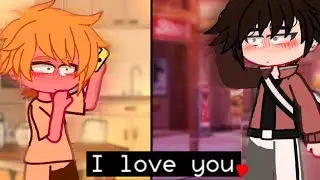 [ I love you! ]Haikyuu(meme) OsaHina||Au||