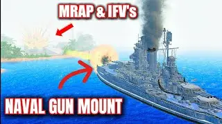 💥WW2 Naval Cannon vs Modern Armor – Which Survives? | Teardown