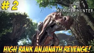 Monster Hunter World! High Rank Anjanath Revenge!  - YoVideogames