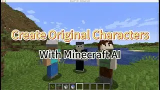 Create Original Characters with Minecraft AI-Python