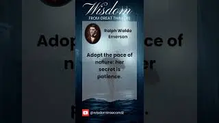 Wisdom From Great Thinkers 📚💡 Timeless Quotes That Inspire | #ralphwaldoemerson