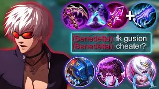 SHADOW TWINBLADES ON GUSION STILL OP! | DROPPING 20 KILLS USING GUSION IN SOLO RANKED | MLBB
