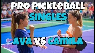 Pro Pickleball SINGLES Ava Ignatowich vs Camila Zilveti