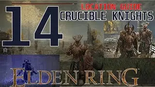 The Lesser Crucible Knights | BOSS FIGHT LOCATION GUIDE!! | Elden Ring(Crumbling Farum Azula etc)