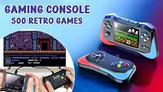 zest 4 toyz Portable USB Video Game Console for Kids & Adult | 3.5-inch HD Screen & TV Connectivity