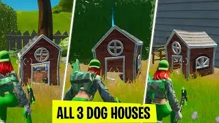 All 3 Dog Houses locations! Destroy Dog Houses | Meowscles Mischeif Week 6 Challenge Guide