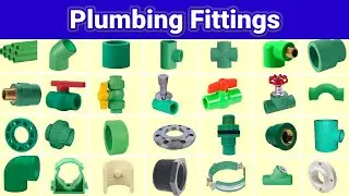 Plumbing Materials Name and Pictures || Plumbing Fittings Name || Plumbing Work