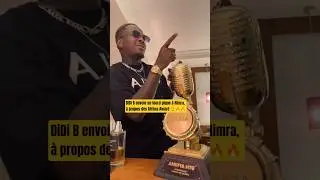 DiDi B envoie un lourd pique &agrave; Himra, &agrave; propos des Afrima Award 😲🔥🔥