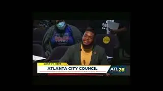 Devin Barrington-Ward at Atlanta City Council on Public Safety - Policing isn&rsquo;t working