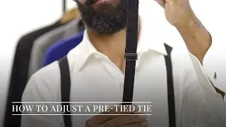 How To Adjust a Pre-Tied Tie | How To | Generation Tux