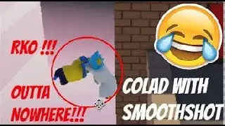 GANG BEAST-Funny, Co lad with SmoothShot ..,RKO OUTTA NOWHERE!!!!....Funniest Game DERPEST TOO