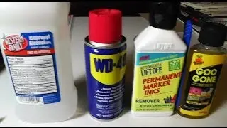 How to remove permanent marker from plastic - Hot Wheels