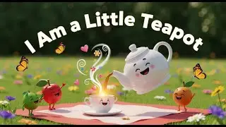 Я маленький чайник ☕ | Песня для детского танца | Веселое музыкальное видео с милыми персонажами-...