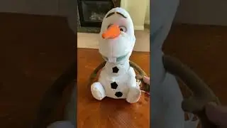 Talking Olaf Plush Toy!!!