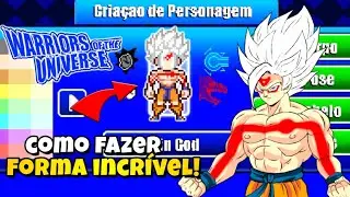 Como Fazer o Melhor Goku Omni God no Warriors Of The Universe!